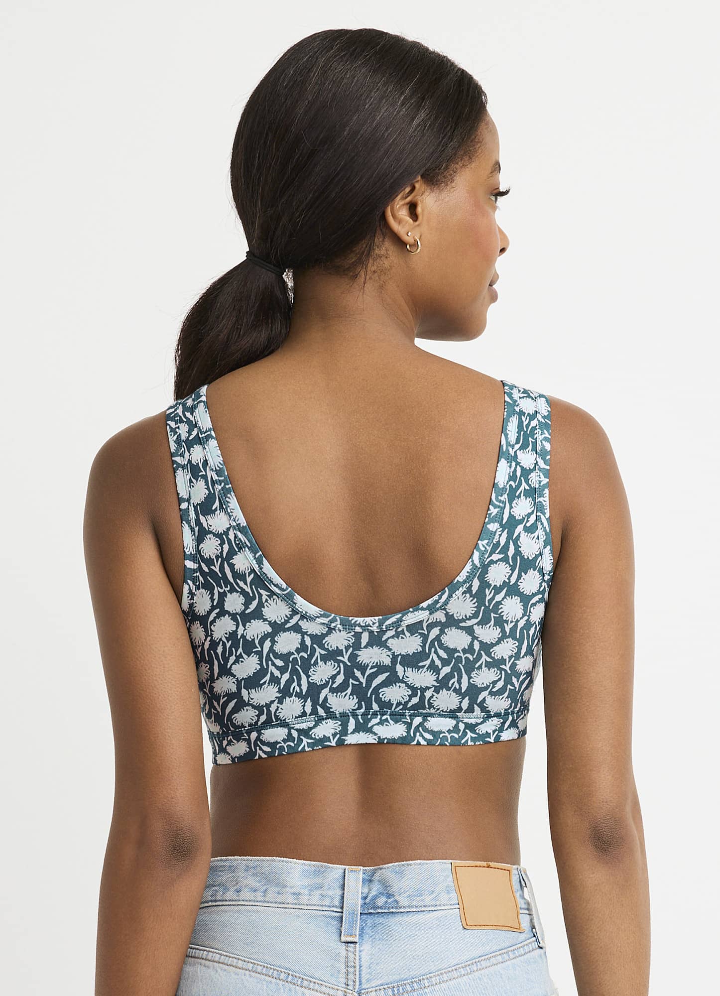 Jockey Organic Cotton Stretch Tank Strap Bralette