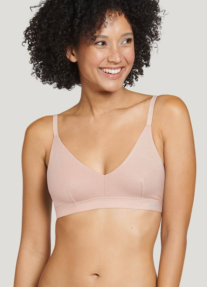  No Show Bralette Womens Comfort Lightly Lined Seamless Wireless  Triangle Bralette Bra Sky Blue : Beauty & Personal Care