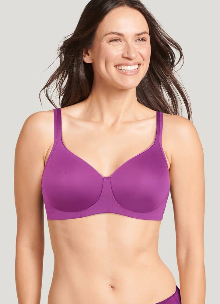 Jockey Women's Forever Fit Full Coverage Molded Cup Bra 2xl Sweet