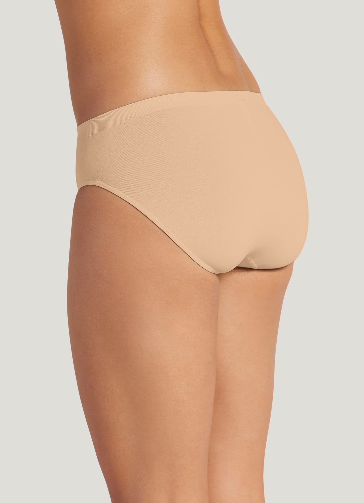 Classic Nylon, Full Coverage Brief Panty Beige 4 Pack (Plain Jane