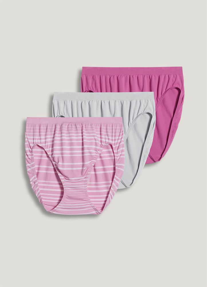 New Jockey Women's size 7 French Cut Underwear Micro Comfies 3