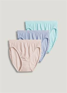 Jockey® Elance® Women's Breathe French Cut Underwear Pack -  Blue/Vine/Midnight, 9 - Smith's Food and Drug