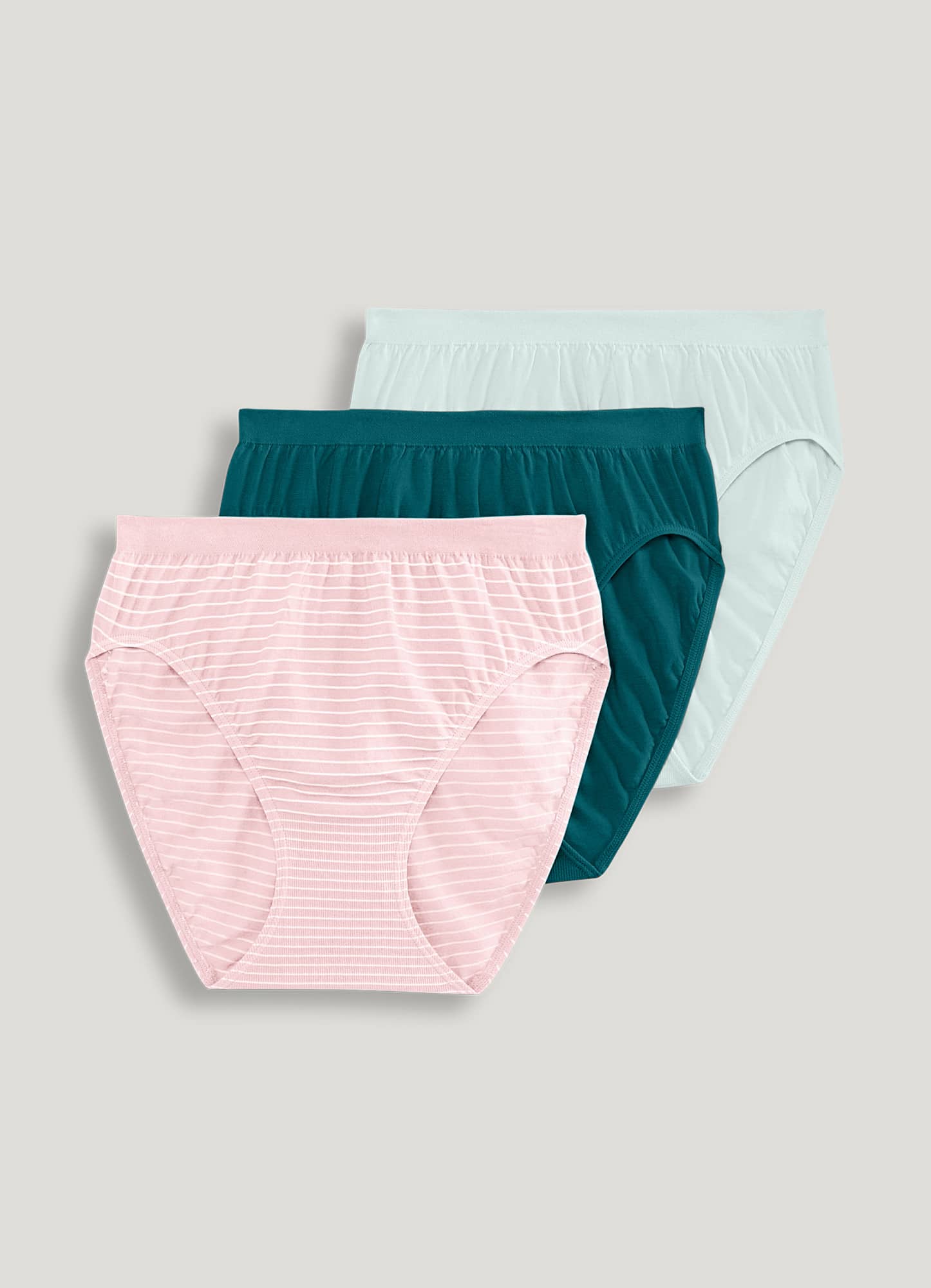 Jockey Women's Underwear Classic French Cut - 3 Pack, simple stripe, 7 :  Buy Online at Best Price in KSA - Souq is now : Fashion