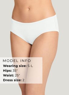 Jockey Women's TrueFit Promise One Size Hipster Underwear 3375 - Macy's