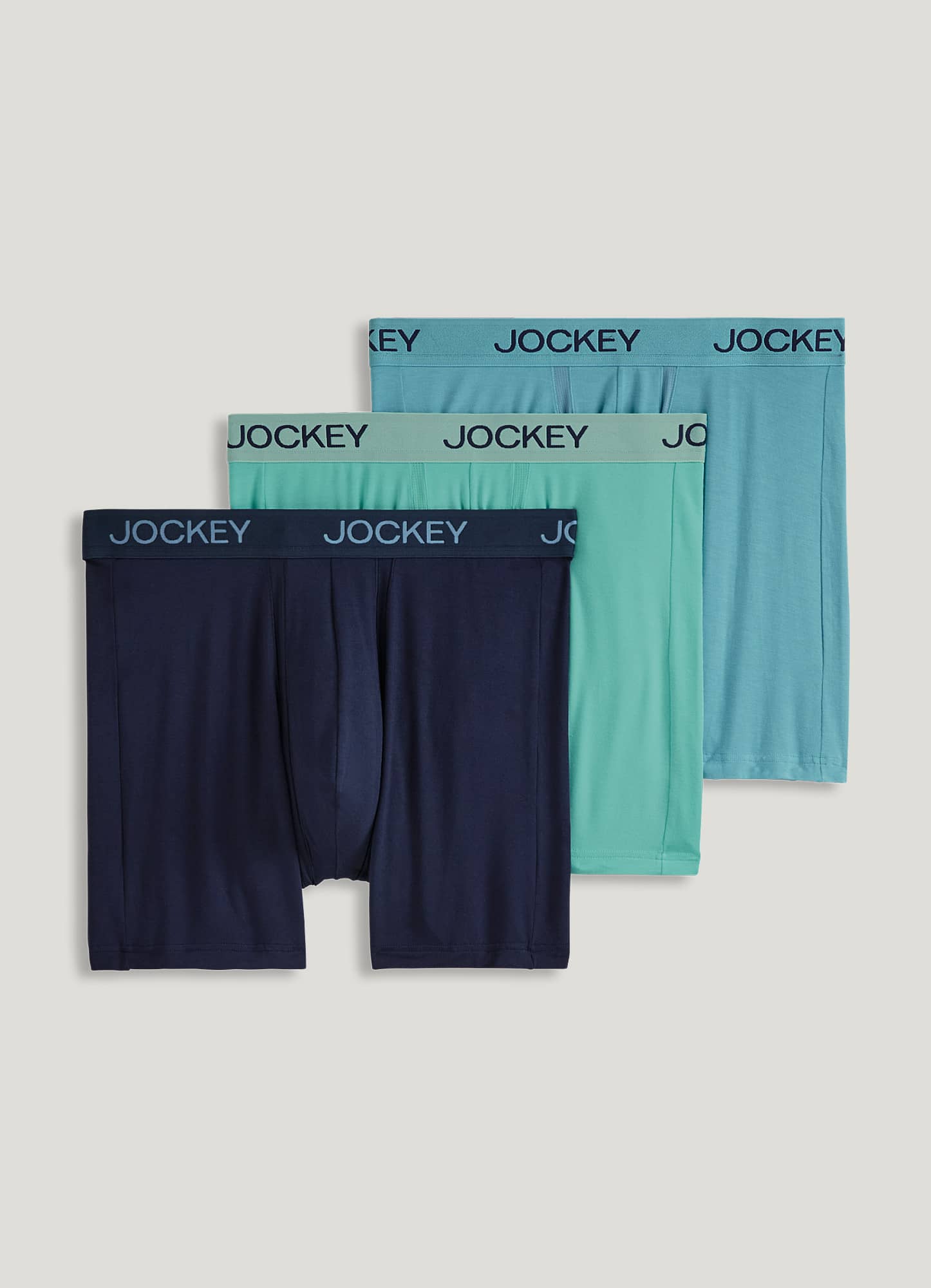 Jockey Chafe Proof Pouch Ultra Soft Modal 6" Boxer Brief - 3 Pack