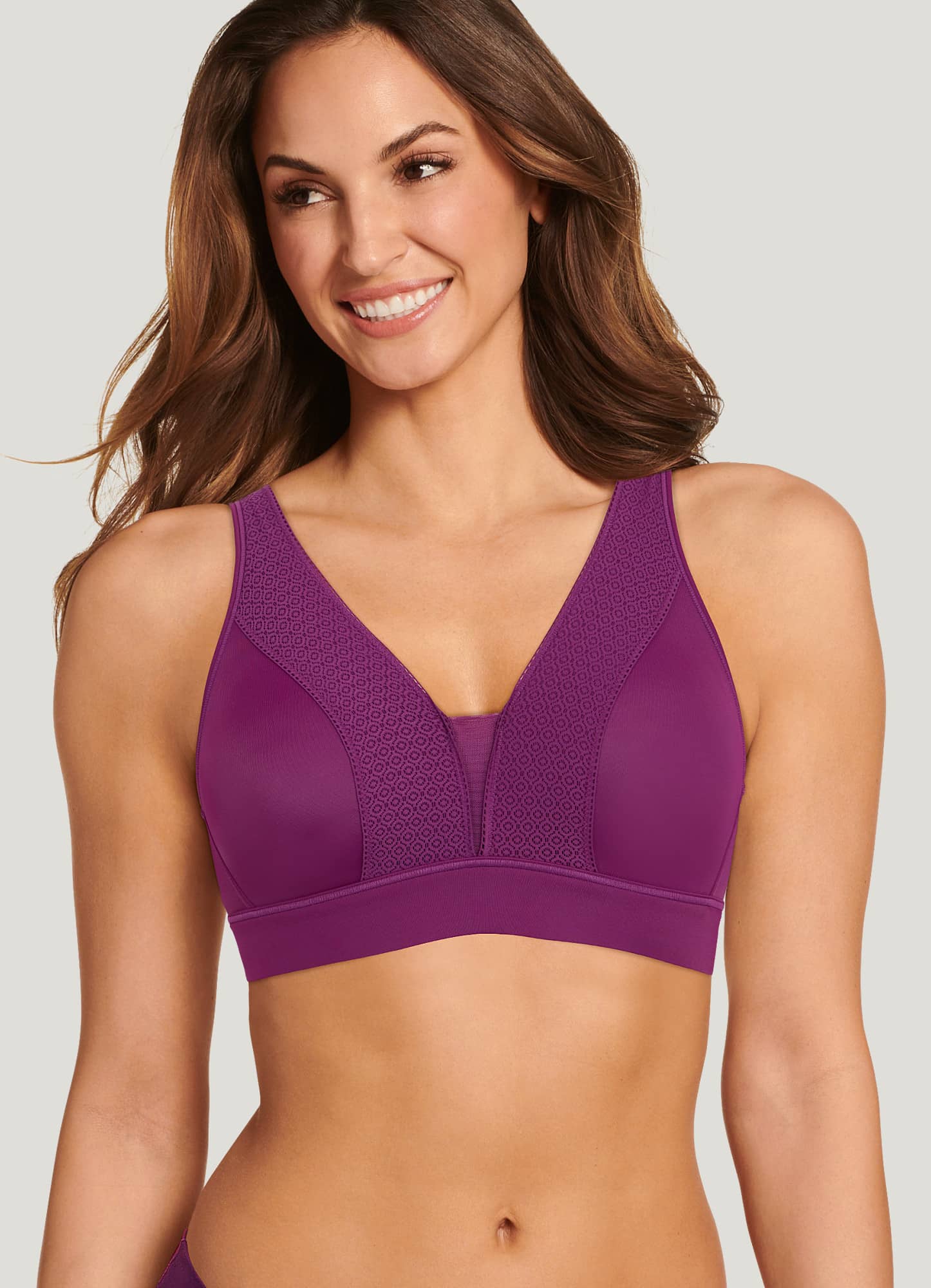 Jockey Forever Fit™ Full Coverage Lightly Lined Lace Bra