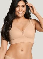 Jockey - Forever Fit Soft Touch Lace Molded Cup Bra - Willow Green