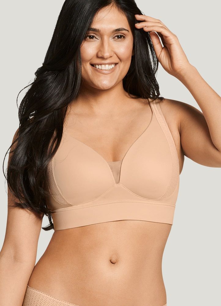 The Trish Molded Cup Plunge Bra