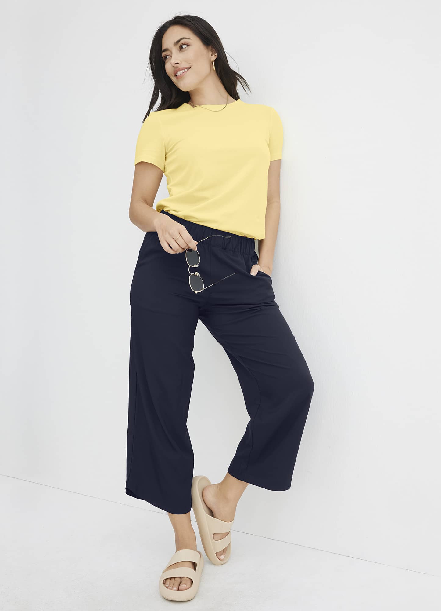 【COSYHARU】Winter Pigment Wide Training Pants Jockey® Woven Pant