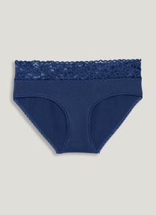  GSMOOT Cotton Underwear for women Hipster Lace Panties