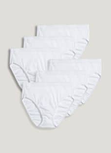 Women's Jockey 3-Pack French Cut (White Color) Cotton Comfort Underwear