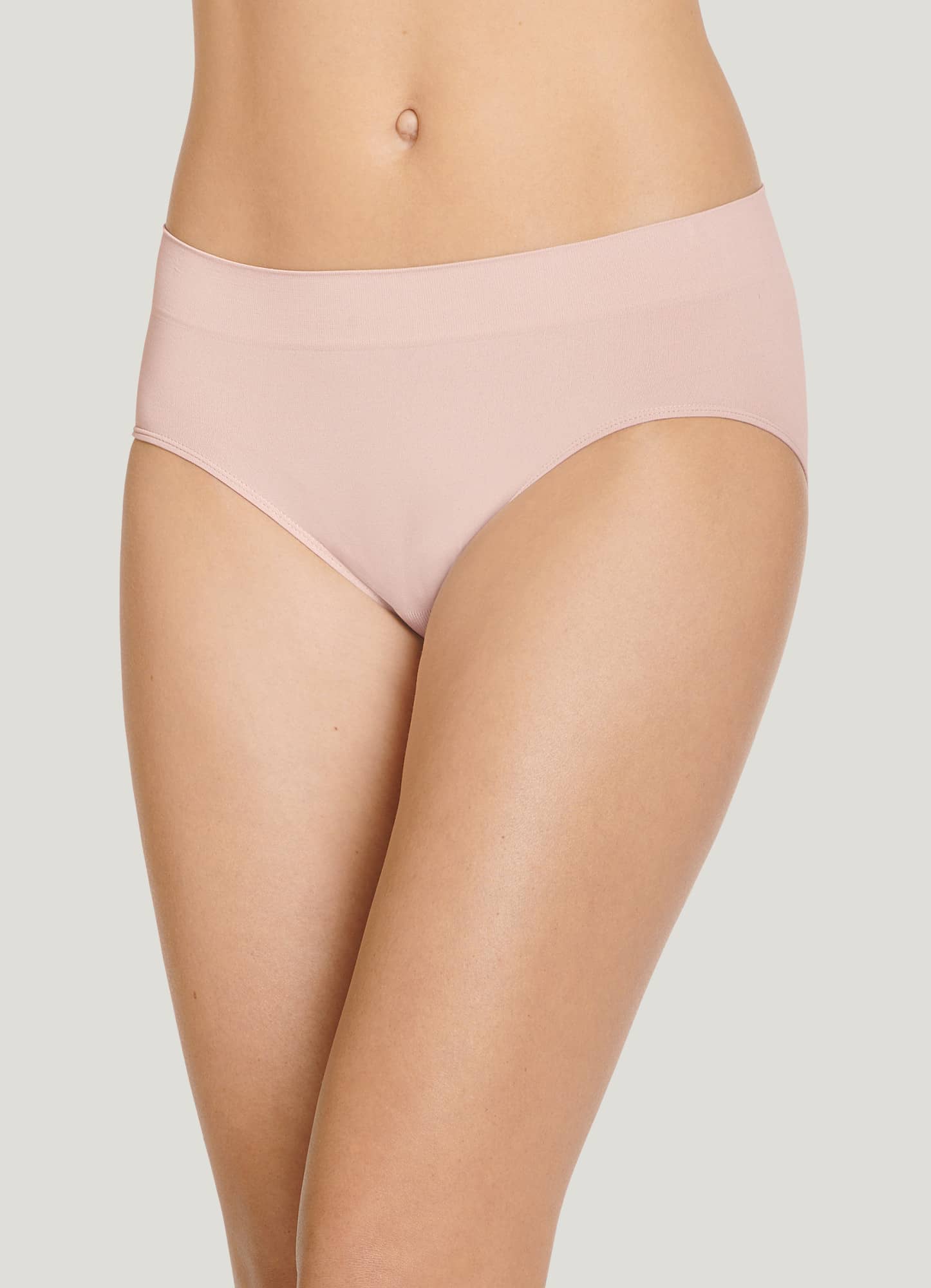 5 Jockey Eco-comfort Seamfree String Bikini Panty Underwear Sand 2620 Sz 8-  for sale online