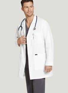 Jockey deals lab coat