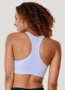 Jockey front zip sports bra size small RN#50369 polyester, nylon & spandex  