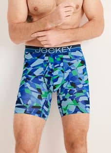 Jockey Infinite Cool Boxer Brief Uomo - Confezione Da 3, Microfibra Elasticizzata, Gamba 20 Cm - 4
