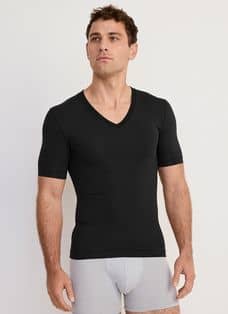 V-Neck T-Shirts for Men | Cotton V-Neck Undershirts, Classic V-Necks