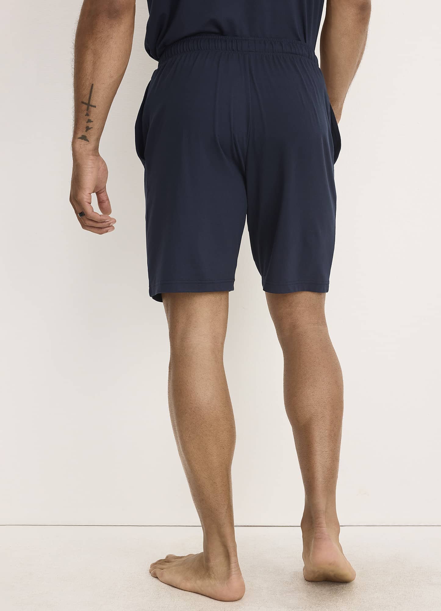 Metallic Logo Print Relax Fit Sweat Shorts – EVISU