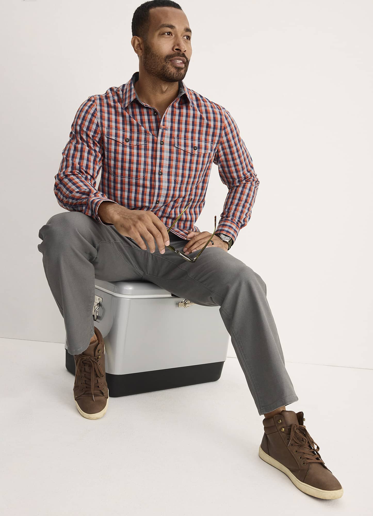 Jockey Outdoors™ by Luke Bryan Long Sleeve Button Up