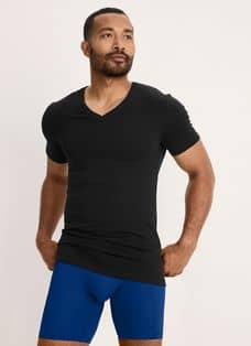 V-Neck T-Shirts for Men | Cotton V-Neck Undershirts, Classic V-Necks