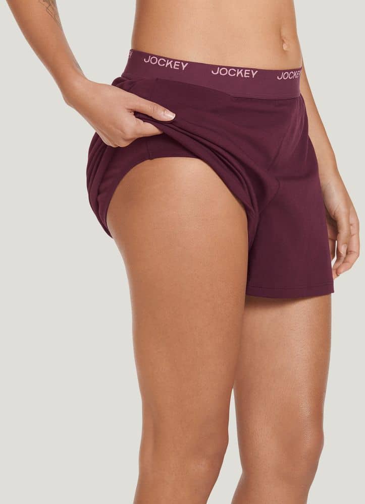 Jockey Worry Free Cotton Stretch Heavy Absorbency Period Sleep Short