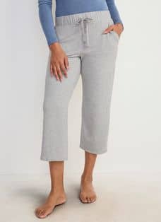 Luxe-Cotton Sarouel Cropped Pants – PRY