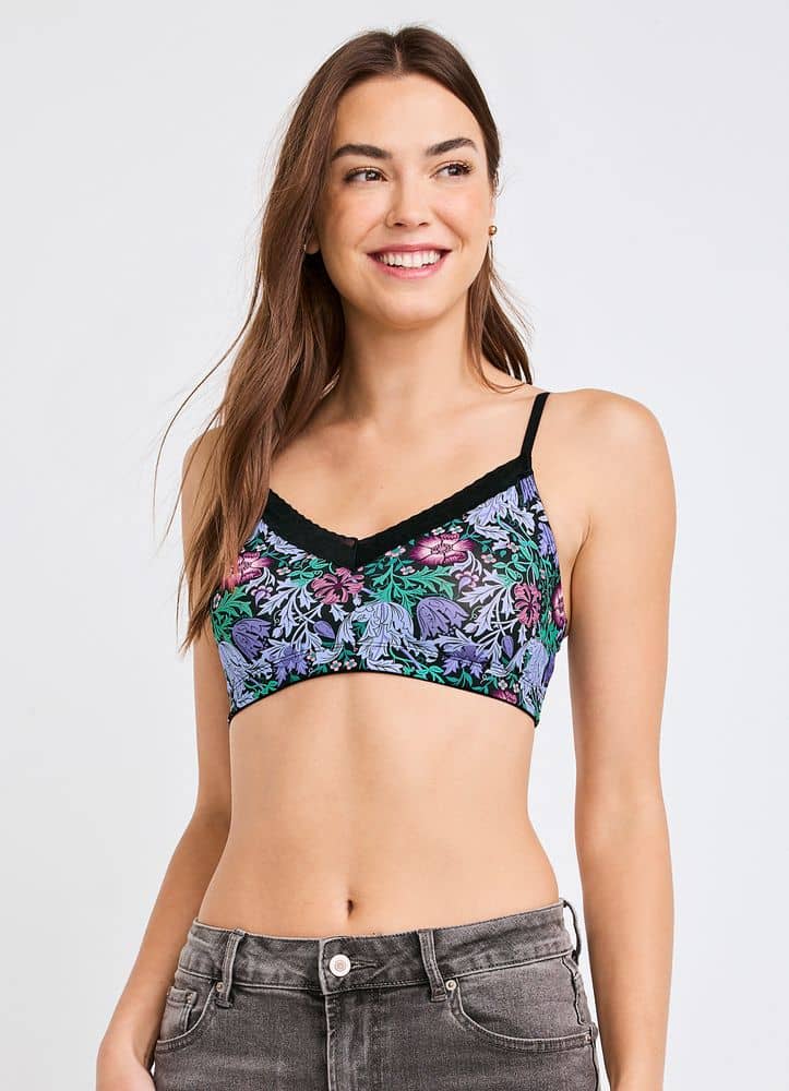 関税込★★【 】Microfiber Stretch Hipster★Purple Soft Stretch Lace Microfiber Hipster