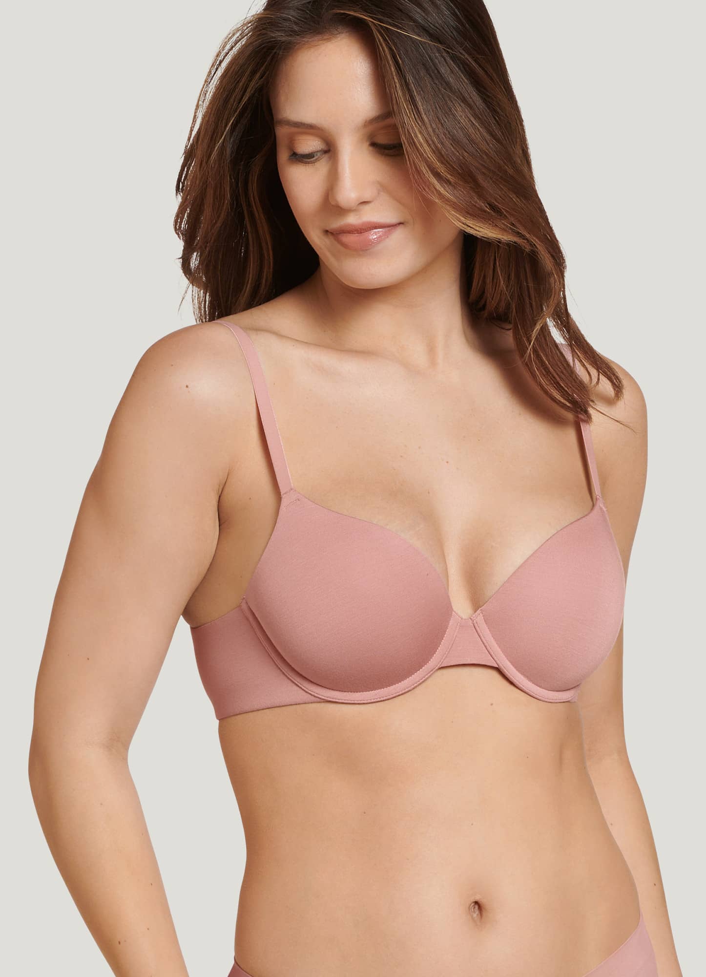 Jockey Smooth & Sleek Supersoft Demi Coverage Underwire T-Shirt Bra