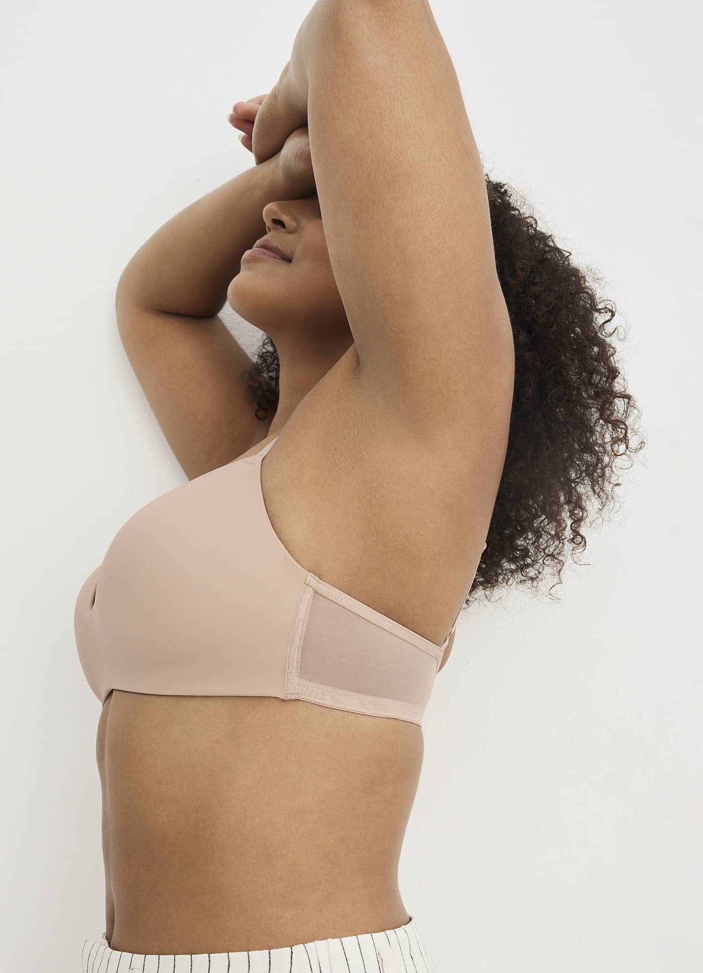 Jockey Smooth & Sleek Microfiber Demi Coverage Wirefree T-Shirt Bra