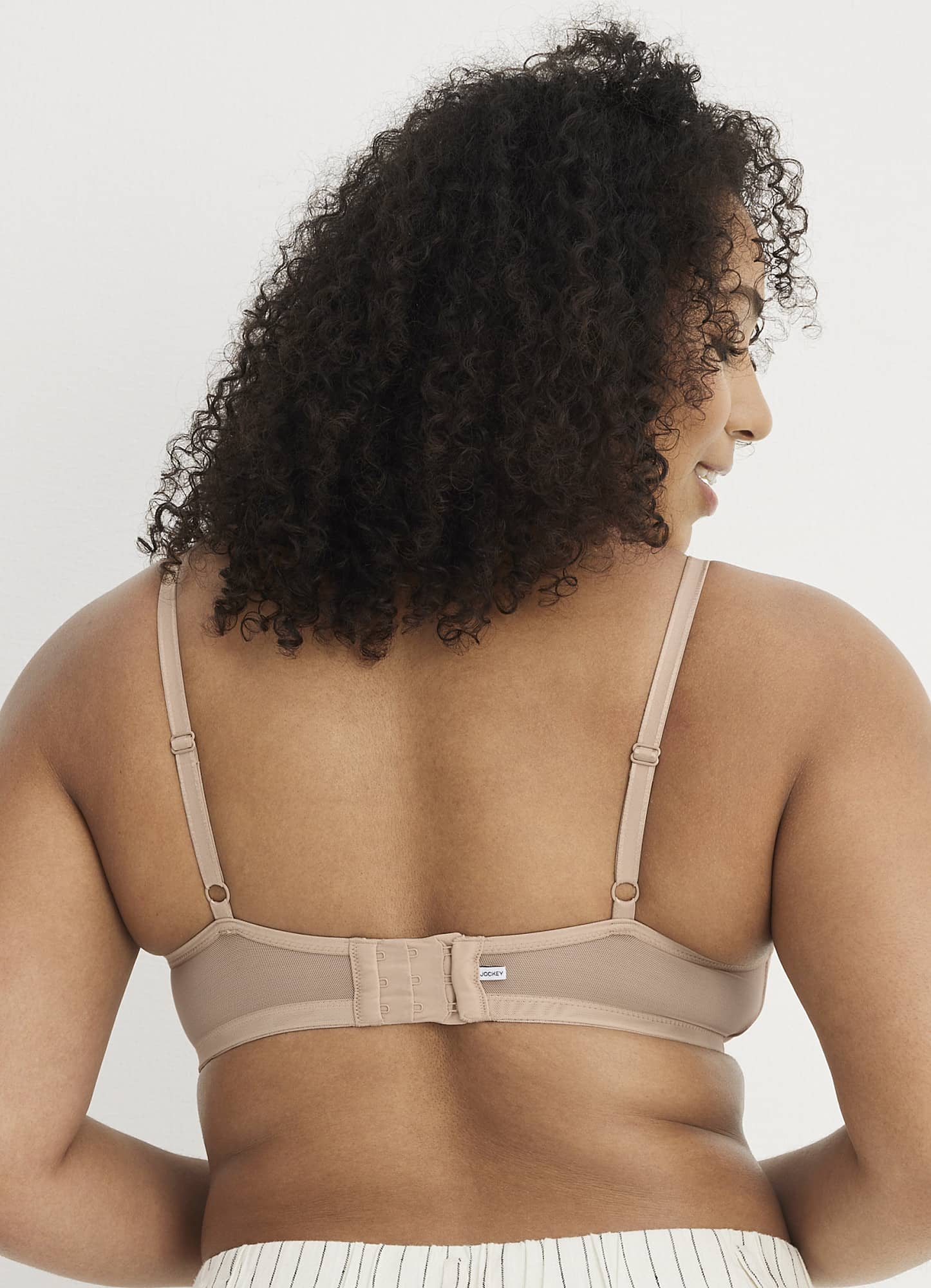 Jockey Smooth & Sleek Microfiber Demi Coverage Wirefree T-Shirt Bra