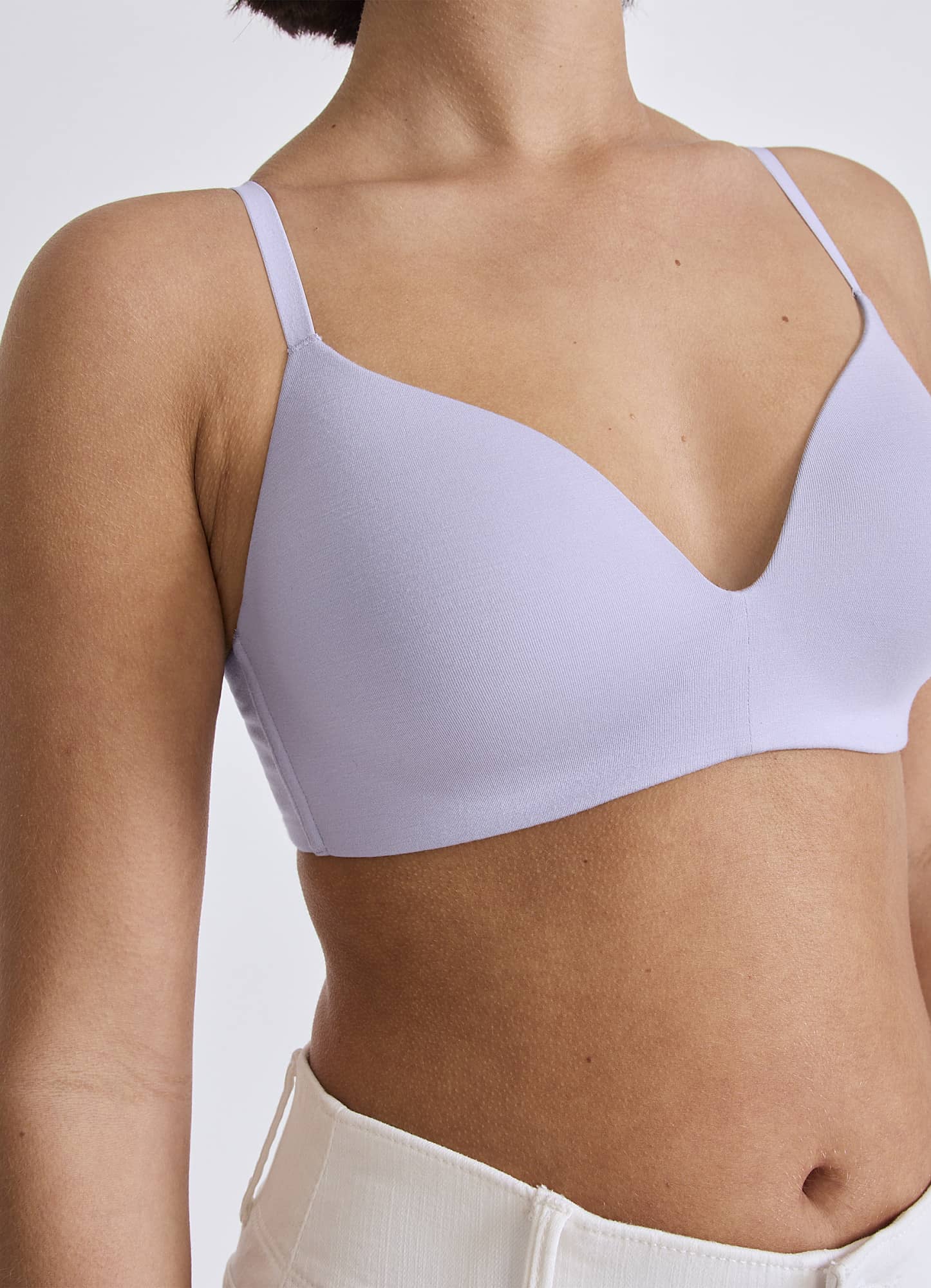 Jockey Smooth & Sleek Supersoft Demi Coverage Wirefree T-Shirt Bra