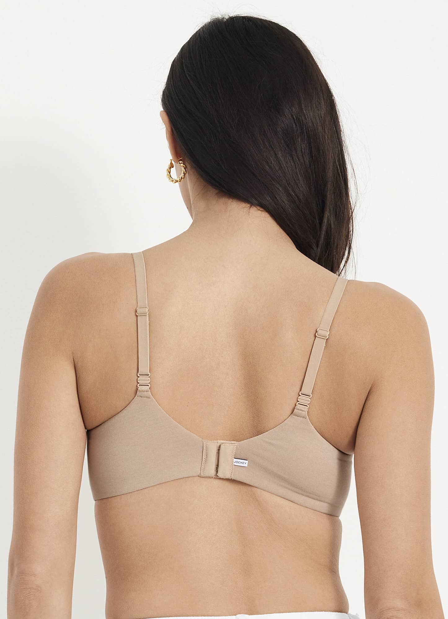 Jockey Smooth & Sleek Supersoft Demi Coverage Wirefree T-Shirt Bra