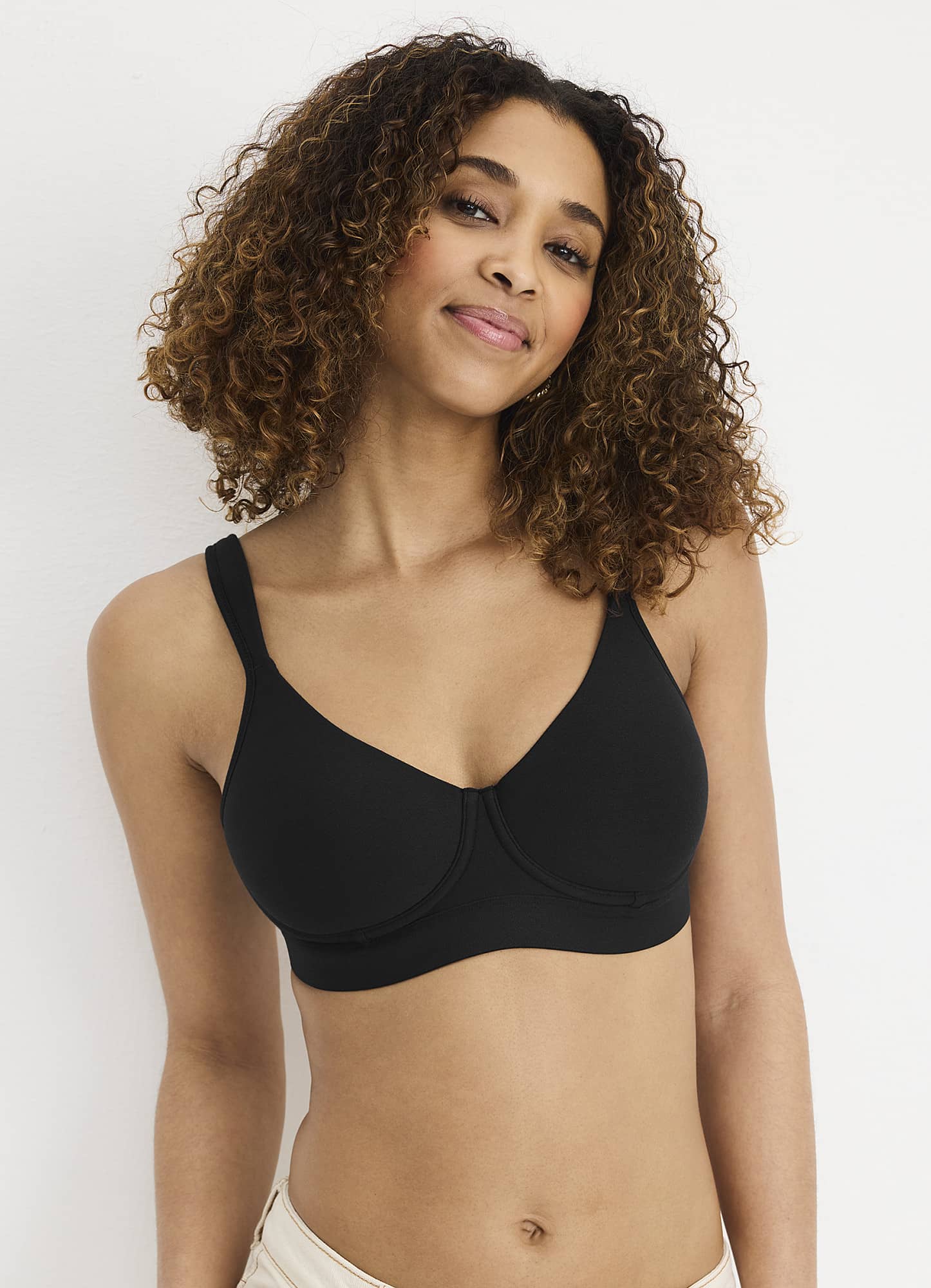 Jockey® Cooling Cotton Blend Wirefree Full Coverage Bra