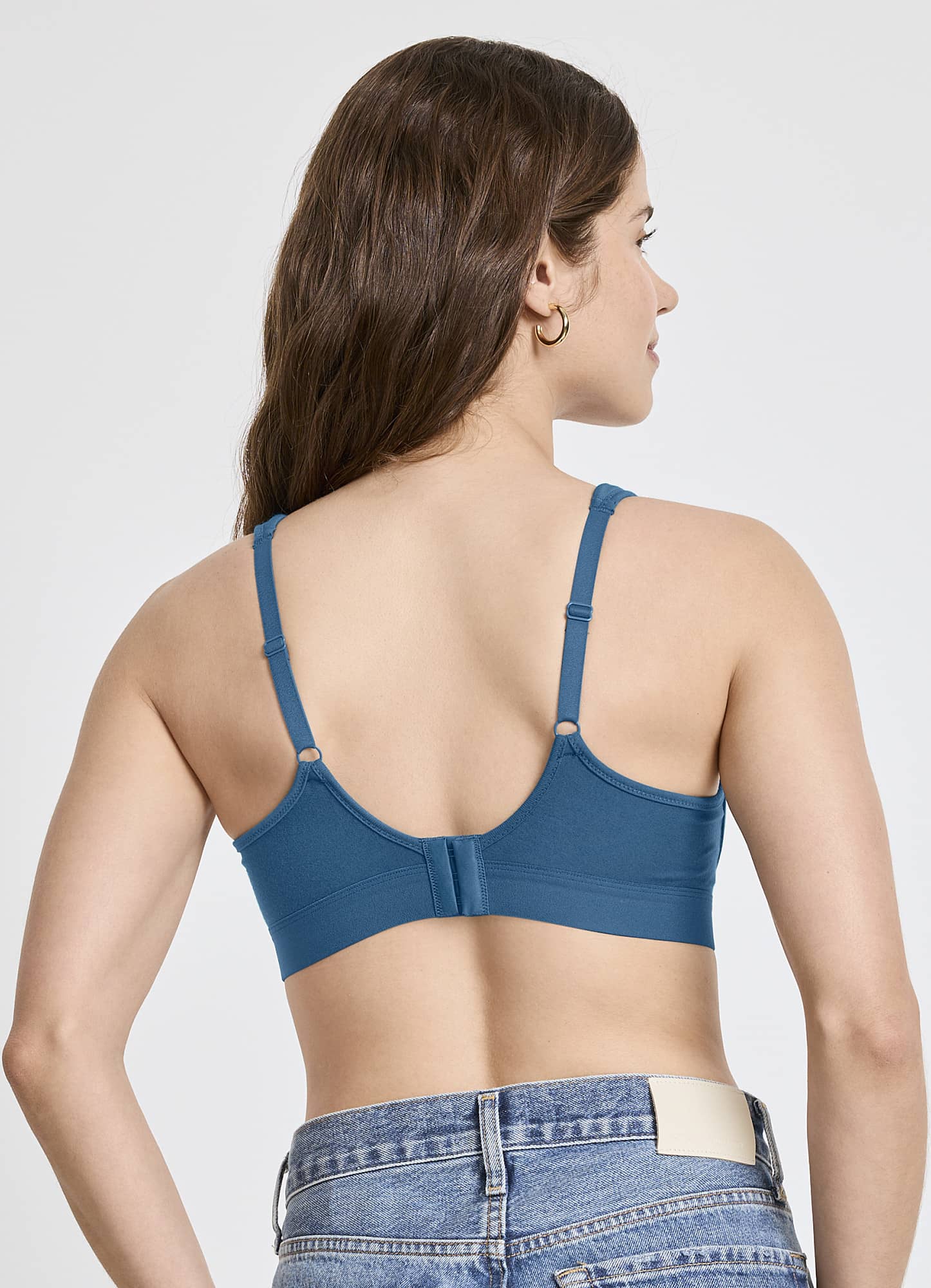 Jockey Cooling Cotton Blend Wirefree Full Coverage Molded Cup Bra