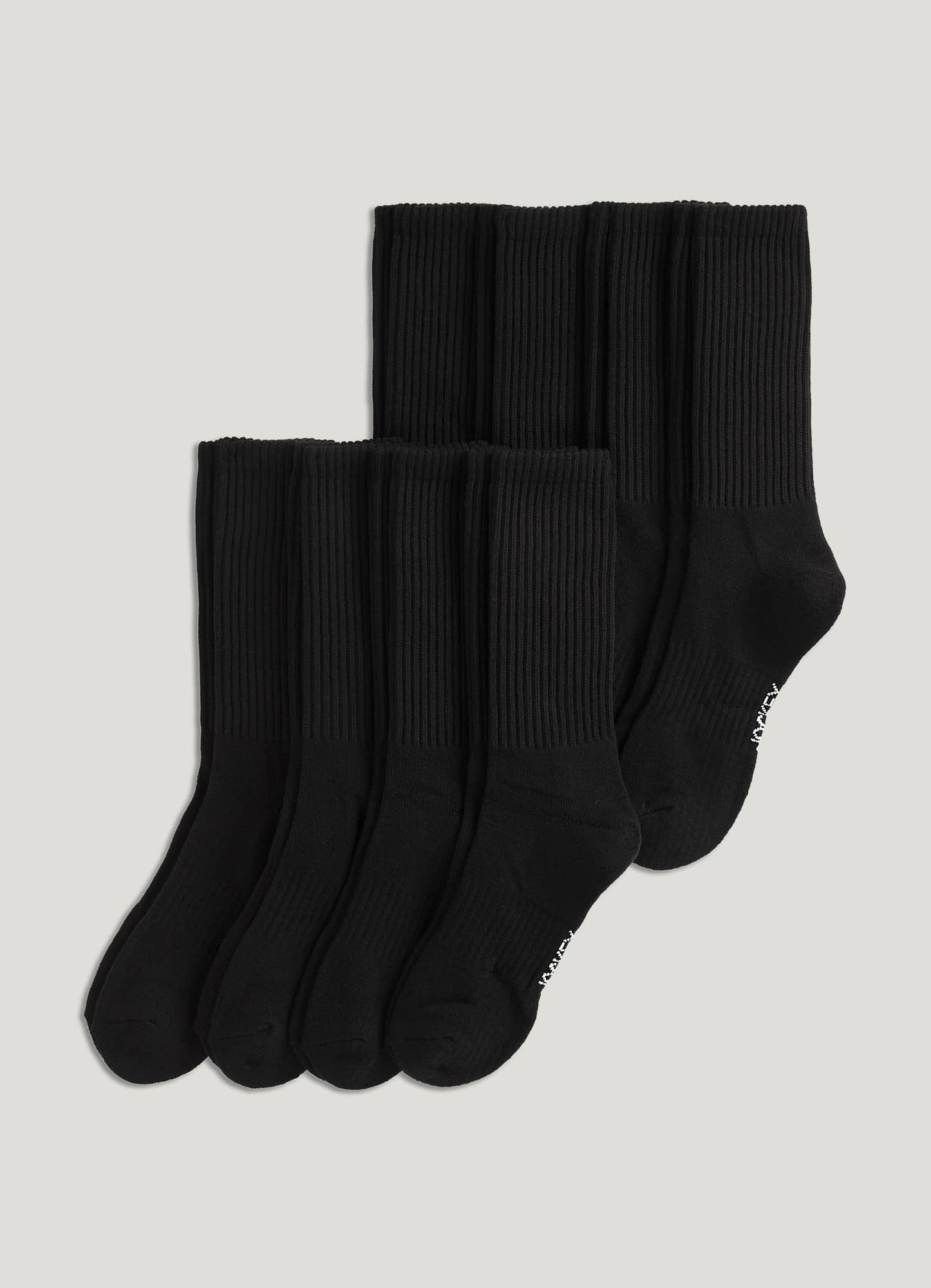 Jockey Men's Everyday Cotton Blend Crew Sock - 8 Pack