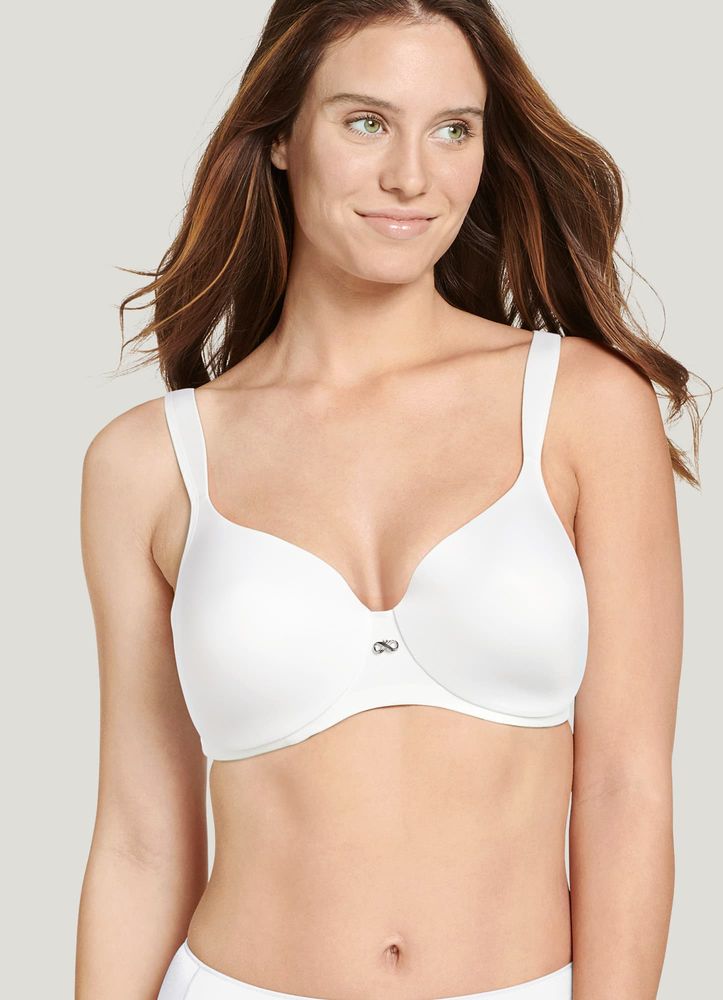 Jockey Women's Smooth & Sleek Underwire T-Shirt Bra 42DD White