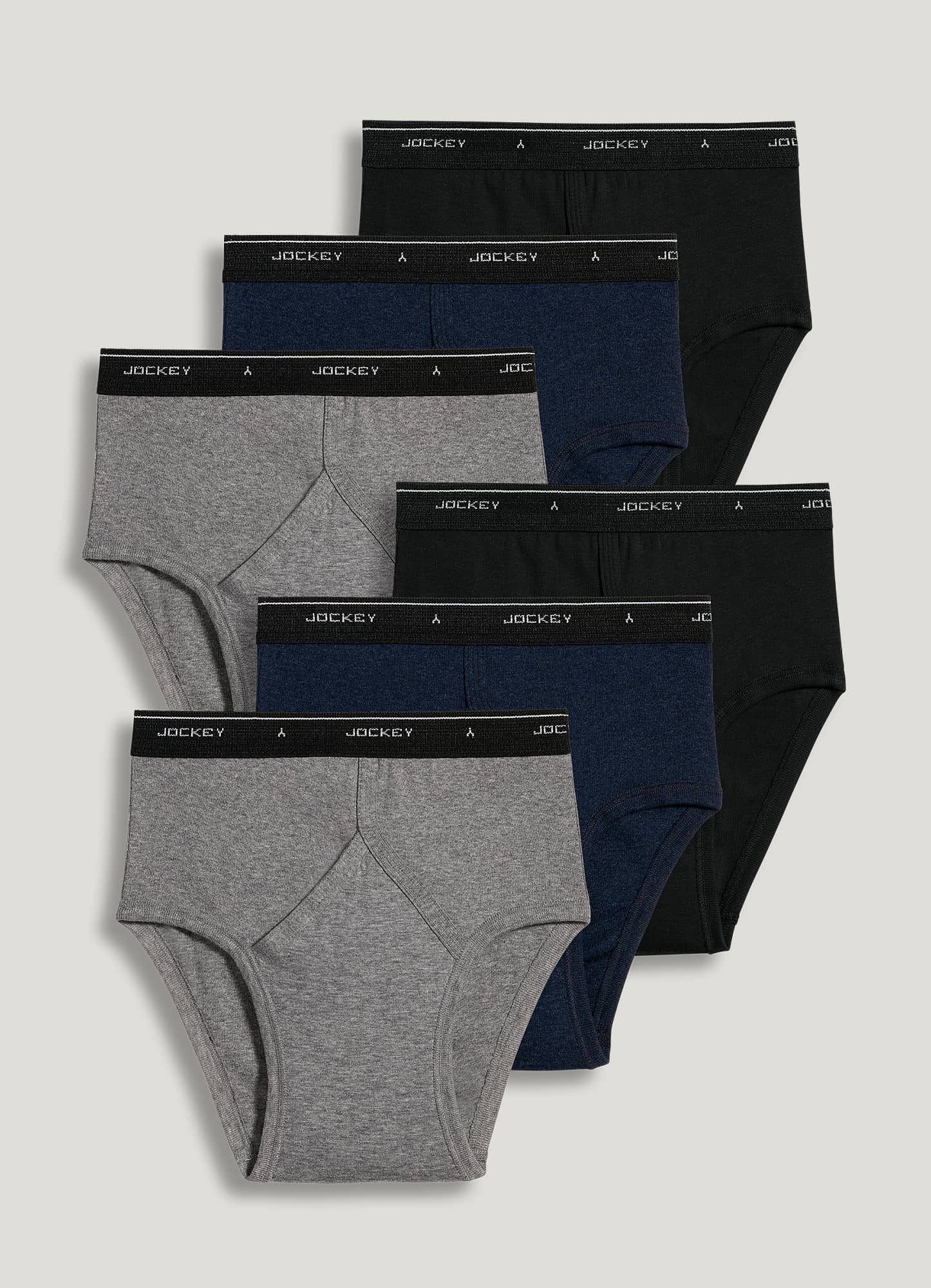 Jockey Mens Underwear Elance Poco Brief- 2 Pack, Ribbed blue/grey, L,  price tracker / tracking,  price history charts,  price  watches,  price drop alerts