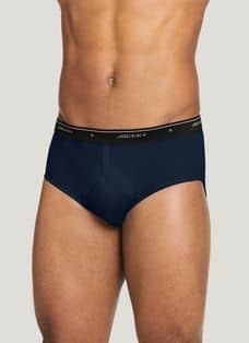 Men 2xl Maxx Briefs Grey With Blue Trim Band Fly Front ,New Last