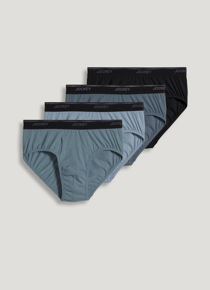 4 Pack Jockey Men's Underwear MaxStretch Brief