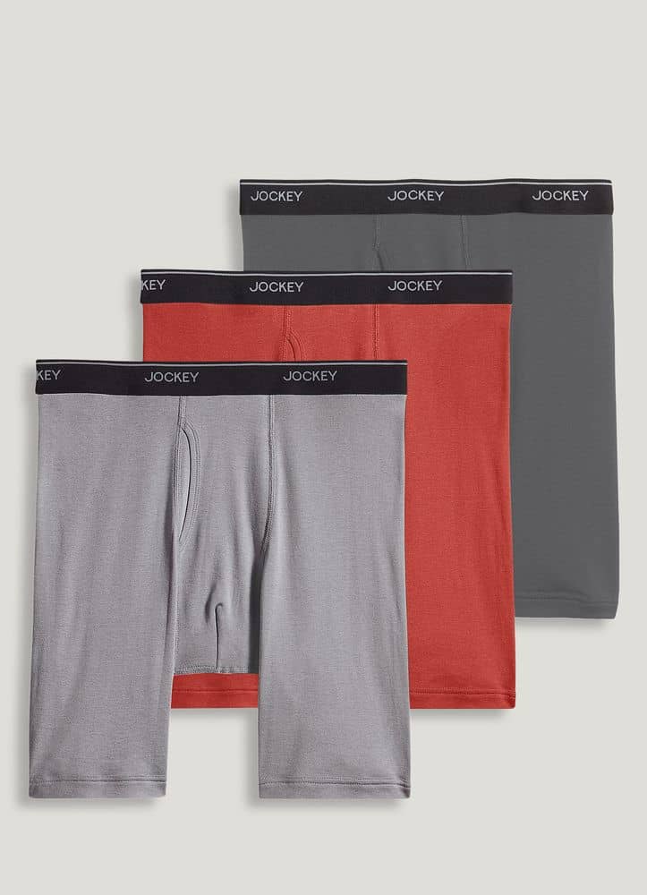 Jockey Mens Underwear Staycool Boxer Brief 3 Pack