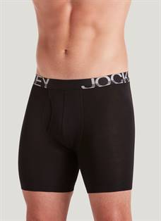 Low Rise Cotton Stretch Boxer Brief - 3 Pack TrqGA1 S by Jockey