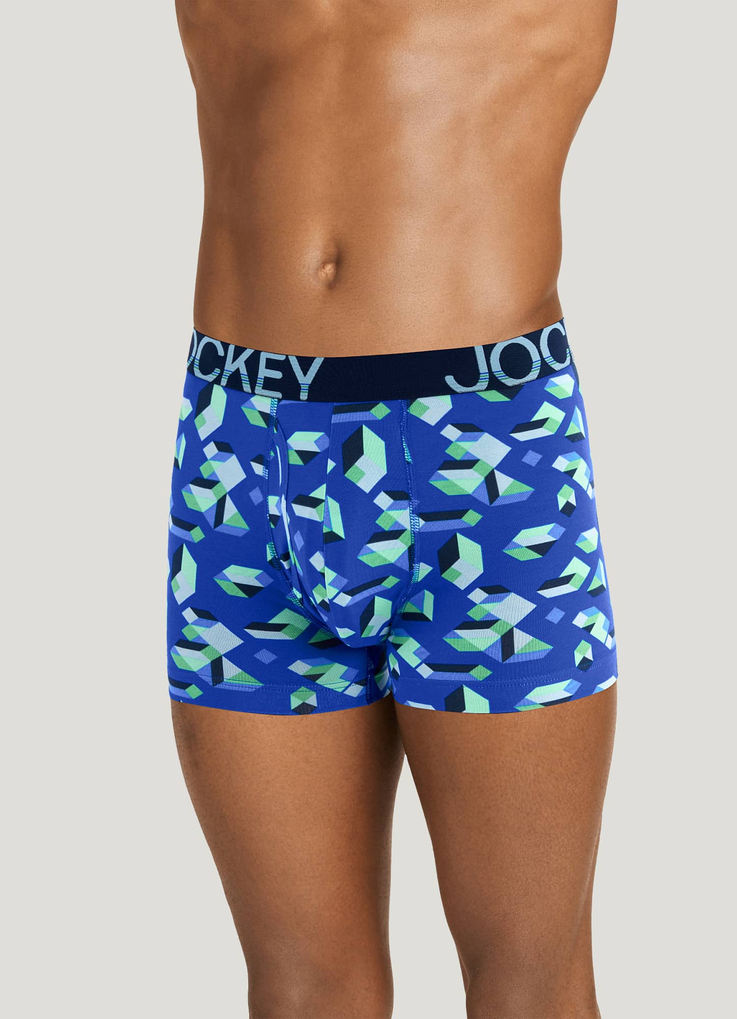 Jockey ActiveStretch 4 Boxer Brief 3 Pack Navy Size M