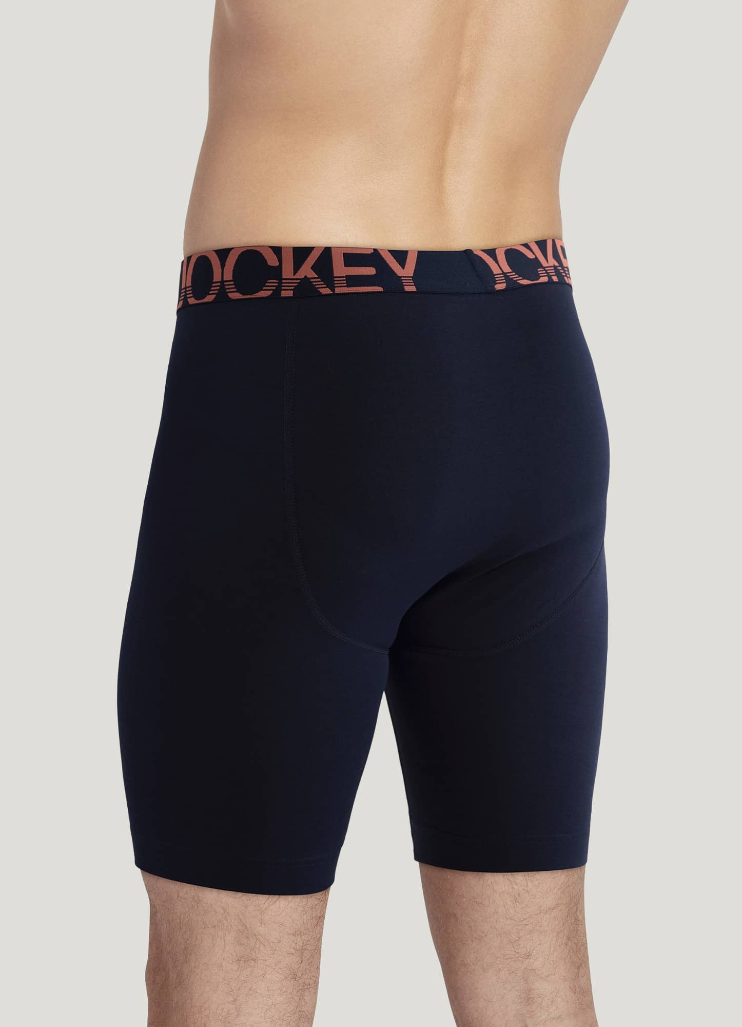 Lucky Brand Mens Cotton Stretch Long Leg Boxer Briefs Underwear