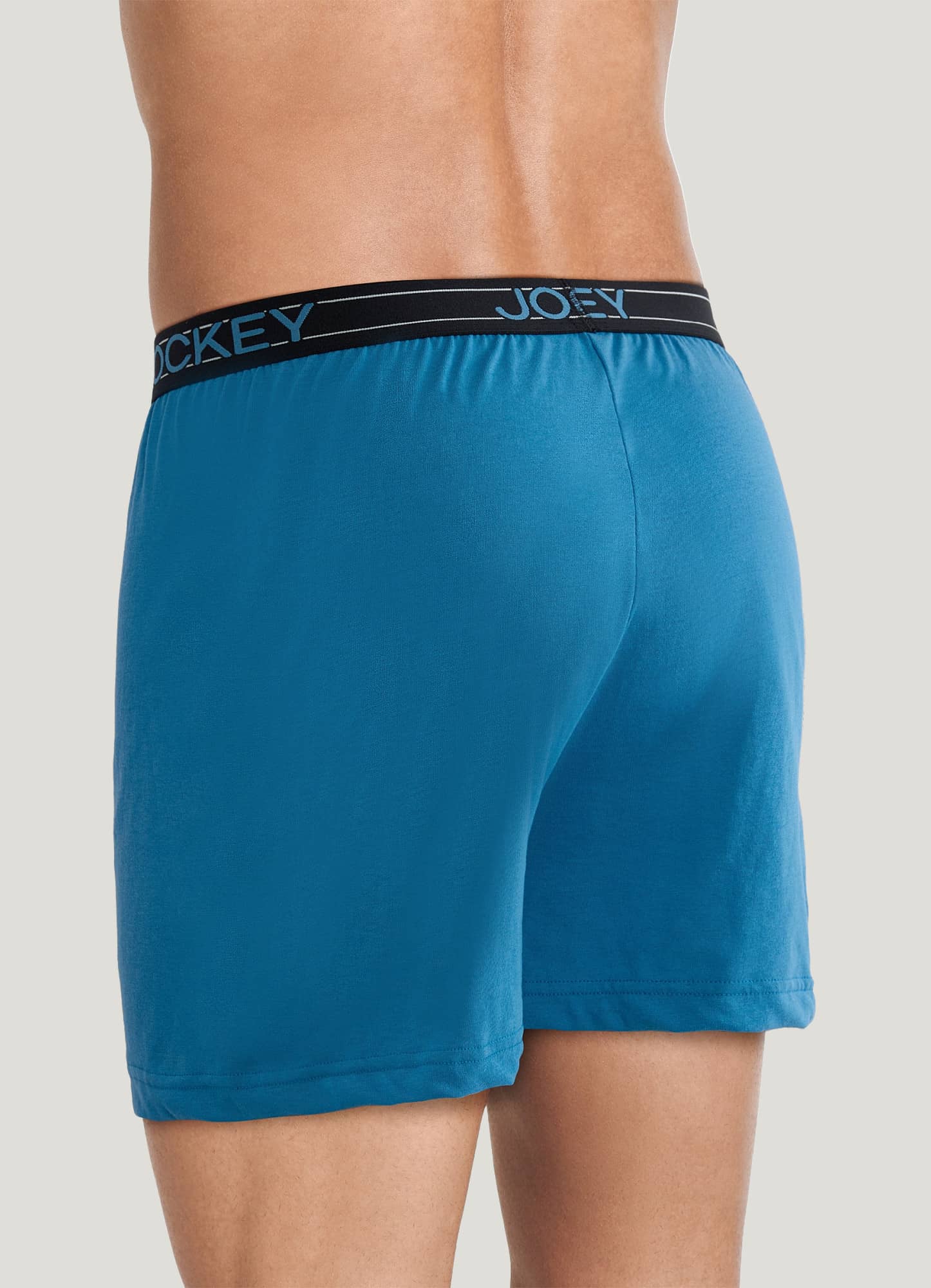 Jockey No Bunch Boxer Synthetic 2-pack (painterly Stripe Grey/lantern Grey)  Men's Underwear in Gray for Men