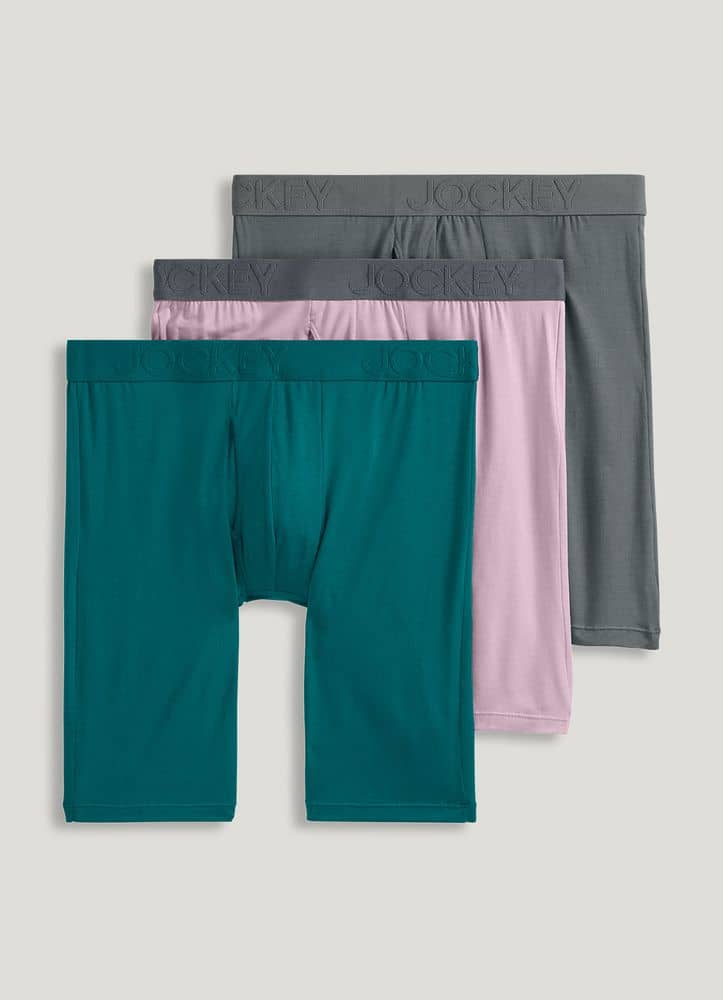 Dark Turquoise Two Pack Smooth Seam Boxers
