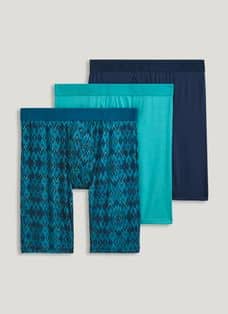 Jockey Men's Chafe Proof Pouch Ultra Soft Modal 6 Boxer Brief Xl Really  Teal : Target