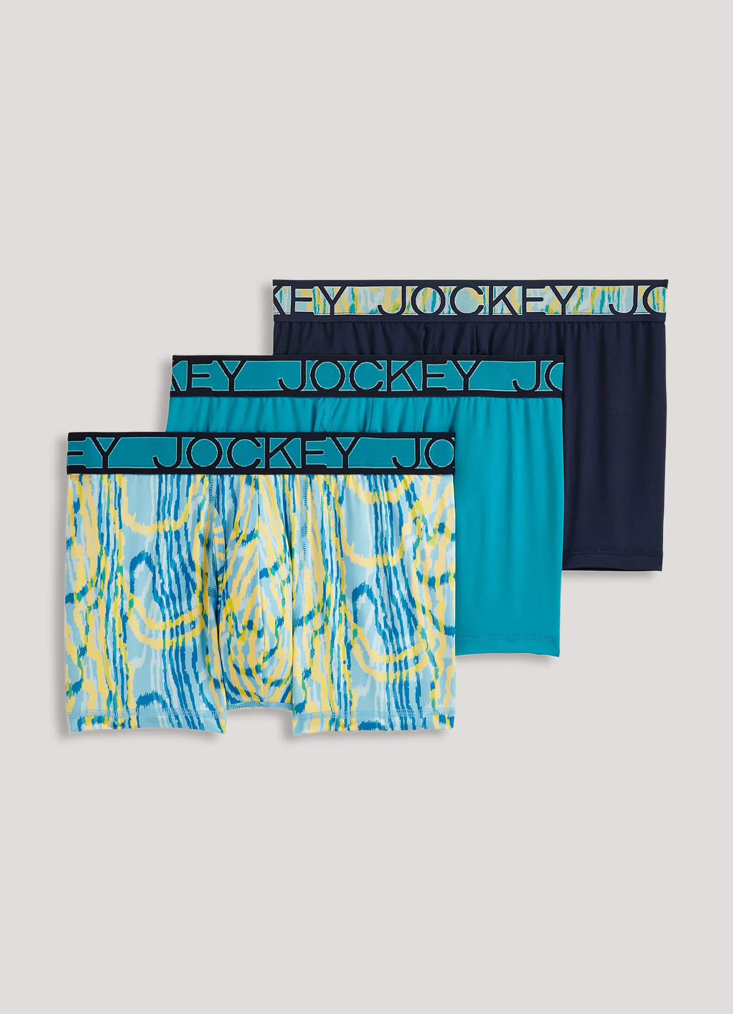 Jockey Active Microfiber 2.5" Trunk - 3 Pack