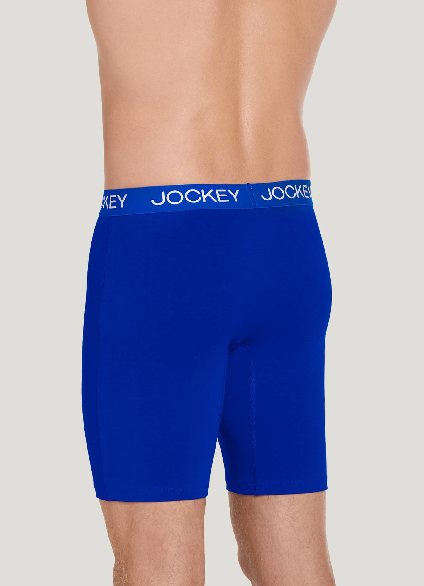 Tommy John Cool Cotton 4-inch Boxer Briefs in Blue for Men