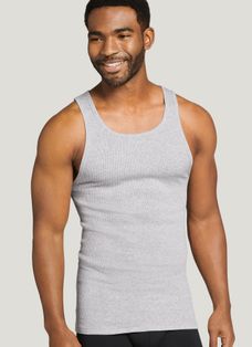 Jockey® 100% Cotton A-Shirt Tank - 4 