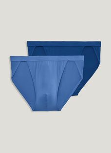 Buy Jockey Men's Underwear Elance Poco Brief - 2 Pack, Bordeaux
