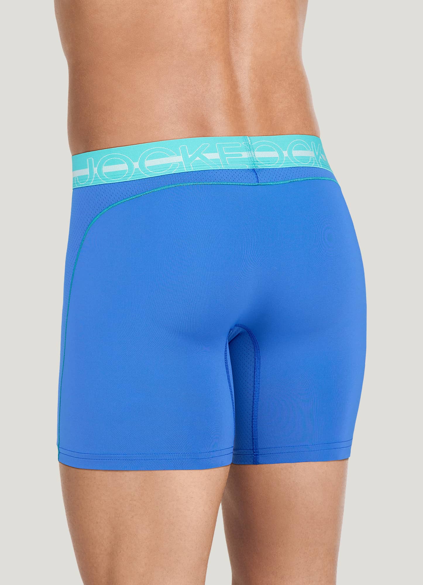Jockey Sport Silver Microfiber 7.5" Boxer Brief